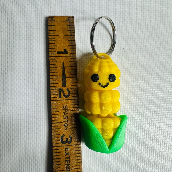 3d Printed Corn Keychain - Picture 3 of 5
